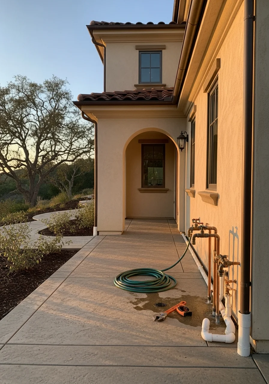 Agoura homeowner in front of their residence, representing the local community and residential property ownership.